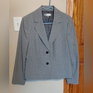 Kasper Women's Classic Gray Suit Jacket